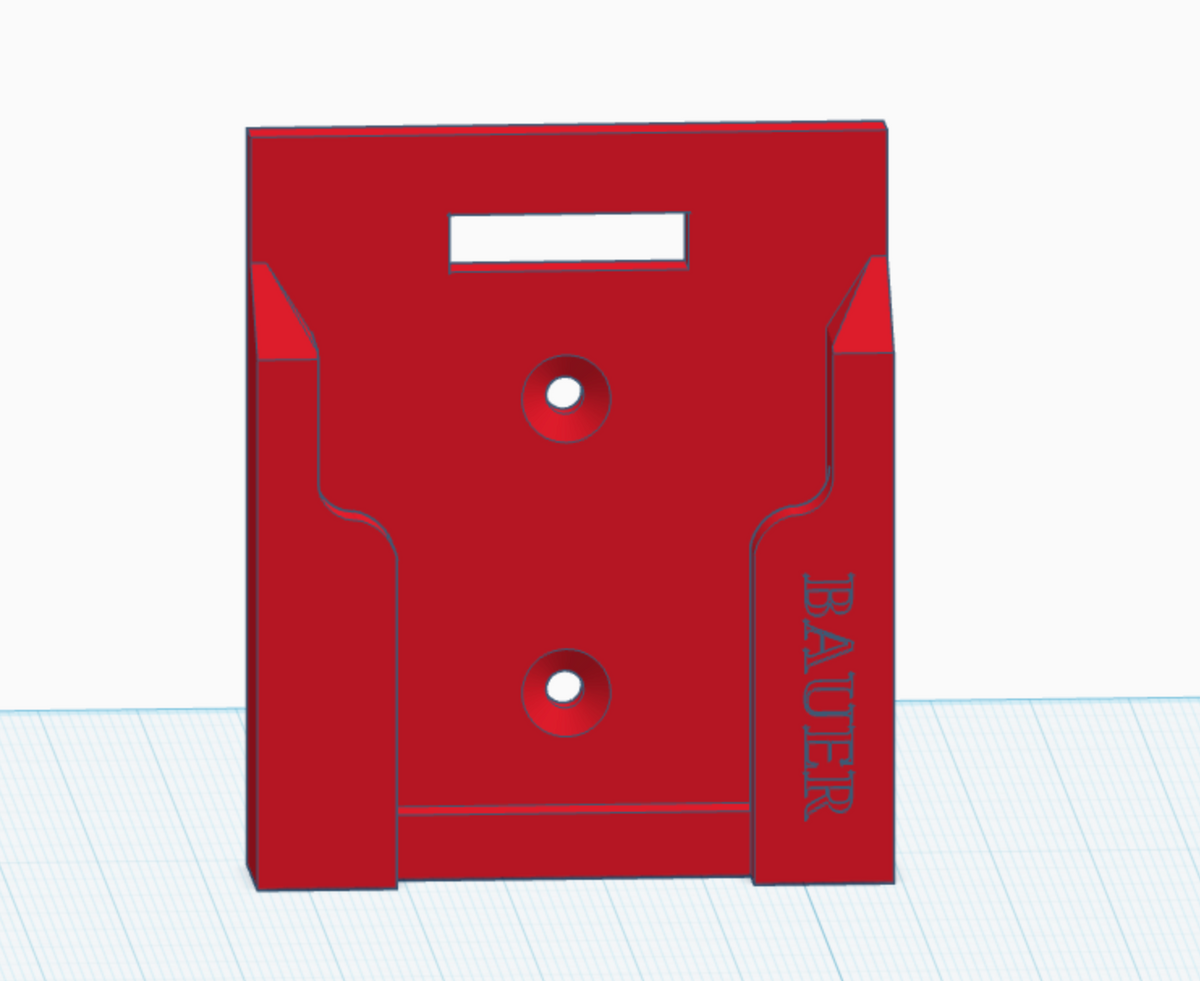 20V Battery Holder | Compatible with Bauer Batteries