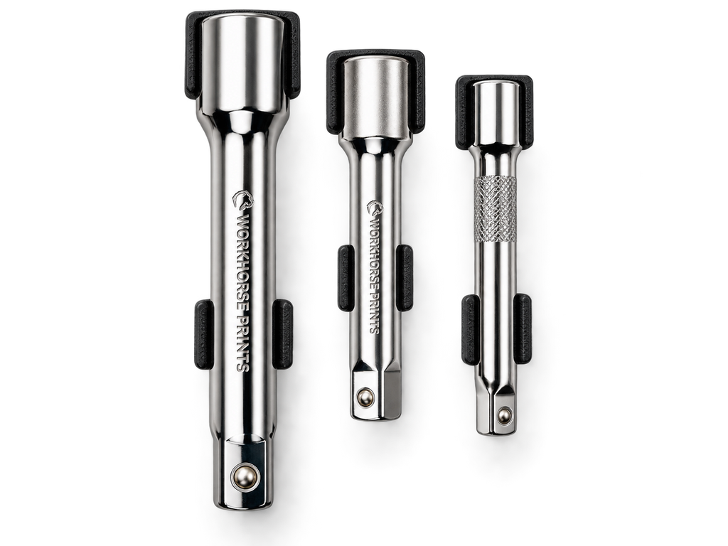 Ratchet Extension Holders | Modular Tool Storage